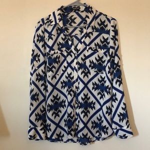 Express Portofino Shirt 💙🖤